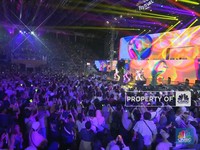 Intip Aksi WayV di Allo Bank Festival 2024