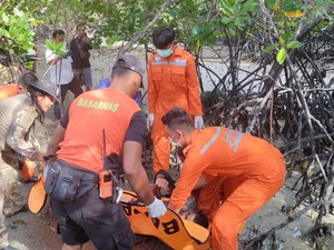 Nelayan Bangka Tengah yang Hilang Ditemukan Tewas Tersangkut Pohon Bakau