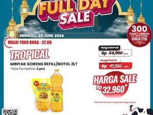 Belanja Minyak-Detergen Lebih Hemat di Transmart Full Day Sale, Nih Daftarnya