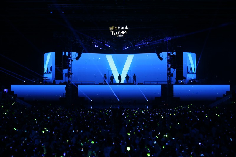 WayV sukses membius para penonton Allo Bank Festival 2024 di panggung indoor Istora Senayan, Jakarta, Sabtu (22/6/2024) malam. (Istimewa) WayV sukses membius para penonton Allo Bank Festival 2024 di panggung indoor Istora Senayan, Jakarta, Sabtu (22/6/2024) malam. (Istimewa)