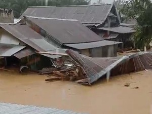 Banjir di Donggala Setinggi Leher Rendam Permukiman Warga, 200 KK Terdampak