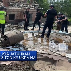 Video: Makin Panas! Rusia Jatuhkan Bom Raksasa 3,3 Ton ke Ukraina