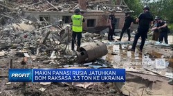Video: Makin Panas! Rusia Jatuhkan Bom Raksasa 3,3 Ton ke Ukraina