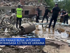  Makin Panas! Rusia Jatuhkan Bom Raksasa 3,3 Ton ke Ukraina