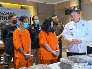 BNNP Jatim Ringkus 2 Pengedar Ganja di Malang, Salah Satunya Mahasiswa