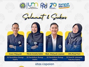 Ngalam Mbois: 4 Mahasiswa UM Sabet Emas dalam Lomba Esai Nasional di Bali