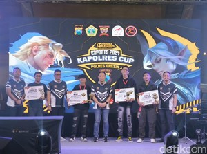Ratusan Atlet Esport Bertanding di Kapolres Cup Gresik, Ada yang dari Jabar