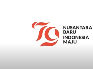Logo HUT ke-79 RI Resmi Diluncurkan, Maknanya tentang IKN?