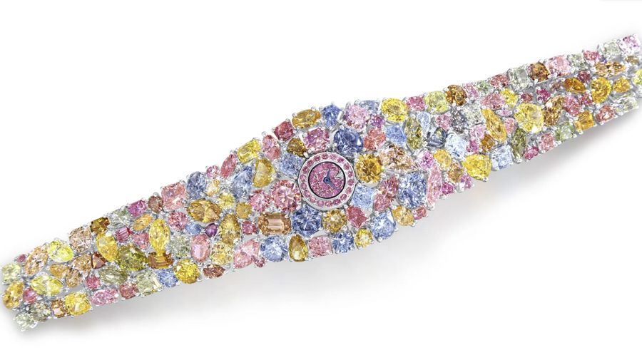 Jam Tangan graff diamonds hallucination. (Tangkapan Layar NewAtlas/Graff)