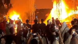 Polisi Usut Aksi Penjarahan dan Pembakaran di Konser Ricuh Tangerang