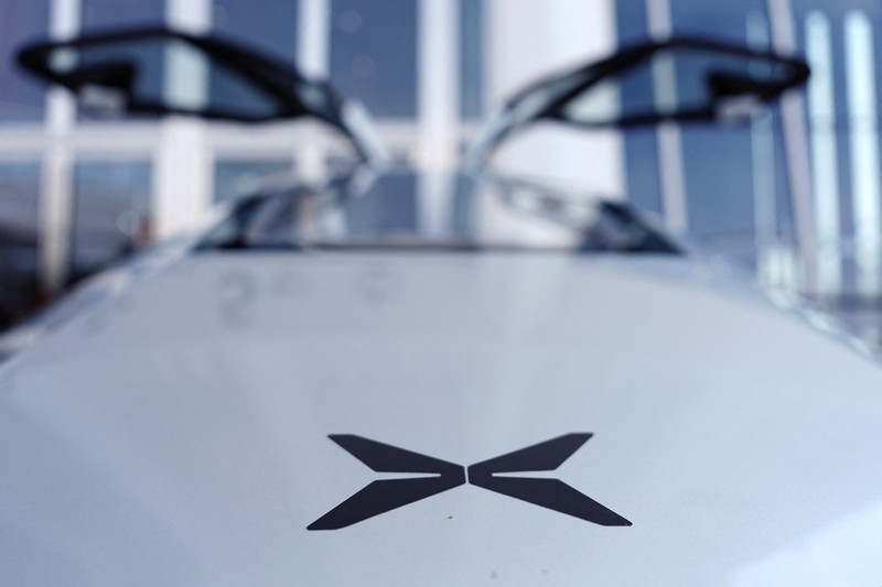 Mobil terbang listrik XPeng Voyager X2 karya XPeng AeroHT, dipamerkan di Beijing, China 18 Juni 2024. (REUTERS/Tingshu Wang)
