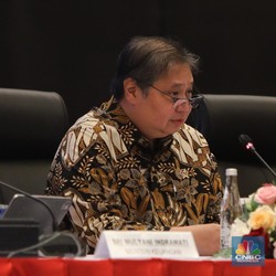 Airlangga & Menteri ESDM Bicara Soal Harga BBM Juli, Ini Katanya..