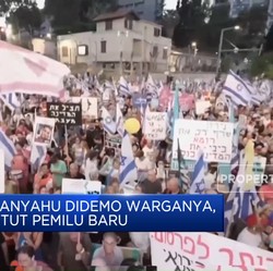 Video: Netanyahu Didemo Warganya, Tuntut Pemilu Baru
