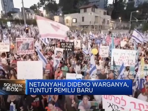 Video: Netanyahu Didemo Warganya, Tuntut Pemilu Baru