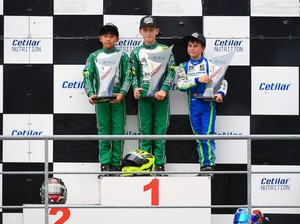 Oliver Rito Naik Podium di Italian ACI Karting Championship