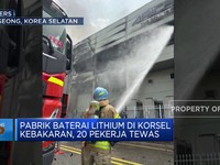 Video: Pabrik Baterai Lithium di Korsel Kebakaran, 20 Pekerja Tewas