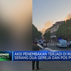 Penembakan Serang Gereja & Pos Polisi Rusia, 15 Polisi & Pendeta Tewas