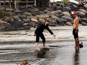 Mayat Bayi di Pantai Cucukan Gianyar Diperkirakan Berumur Dua Minggu