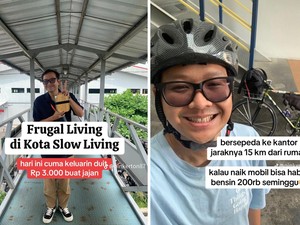 Viral Kisah Pria RI Terapkan Frugal Living, Cuma Keluarkan Rp 3 Ribu Sehari