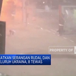 Rusia Tingkatkan Serangan Rudal & Drone Di Seluruh Ukraina, 8 Tewas