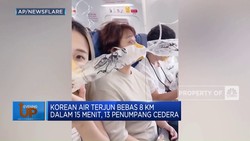 Video: Turbulensi Parah, Korean Air Terjun Bebas 8 KM Dalam 15 Menit