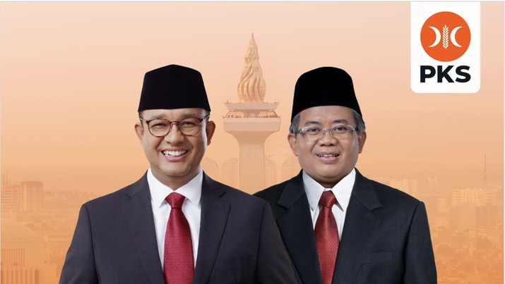 Anies Baswedan - Sohibul Iman (Instagram/pk_sejahtera)