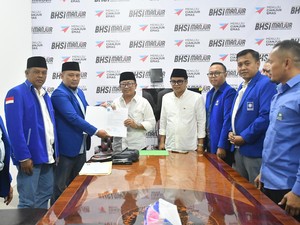 Herman-Ibang Kantongi SK dari PAN, Siap Ngebut Maju Pilbup Cianjur