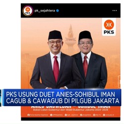PKS Usung Duet Anies-Sohibul Iman Cagub & Cawagub di Pilgub Jakarta
