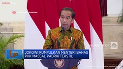 Video: Jokowi Kumpulkan Menteri Bahas PHK Massal Pabrik Tekstil