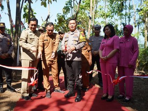 Sistem Persediaan Air Minum di Probolinggo Diresmikan Sambut Hari Bhayangkara