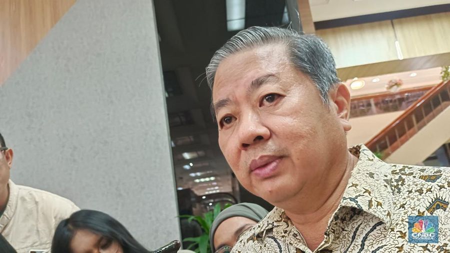 Ketua Umum Gabungan Produsen Makanan dan Minuman Indonesia (GAPMMI) Adhi S Lukman. (²©²ÊÍøÕ¾/Martyasari Rizky)