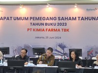 Direksi Kimia Farma Ungkap 4 Hal yang Jadi Tantangan Perusahaan