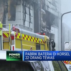 Video: Pabrik Baterai di Korsel Terbakar, 22 Orang Tewas