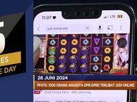 Anggota DPR-DPRD Terlibat Judi Online Hingga Pelabuhan Singapura Macet