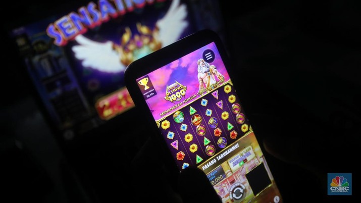 Ilustrasi Judi Online (CNBC Indonesia/Faisal Rahman)