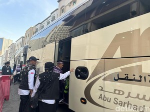 Perdana, 6.950 Jemaah Gelombang II Mulai Berangkat ke Madinah
