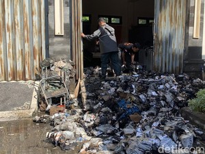 Gudang BPBD Bali Berisi Masker Terbakar, Kerugian Capai Rp 7,9 Miliar
