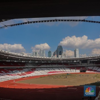 Penampakan Terkini Rumput GBK Porak Poranda, Ada Apa?