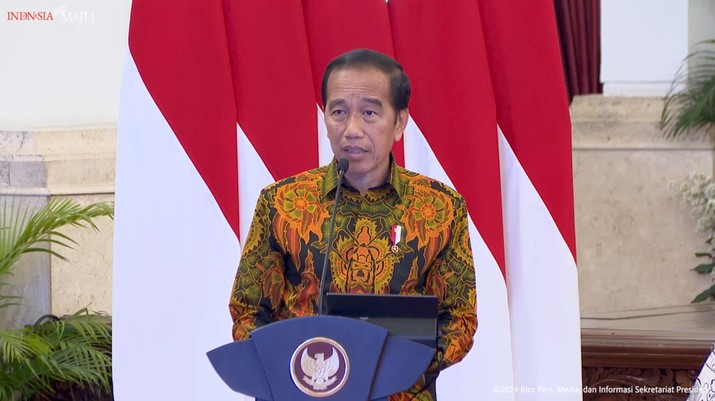 Pengantar Presiden Jokowi pada Sidang Kabinet Paripurna, Istana Negara, 24 Juni 2024. (Tangkapan Layar Youtube)