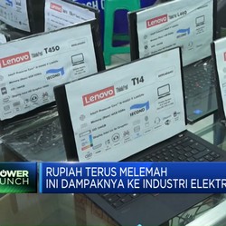 Video: Rupiah Terus Melemah, Ini Dampaknya ke Industri Elektronik