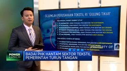 Video: Badai PHK Hantam Sektor Tekstil, Pemerintah Turun Tangan
