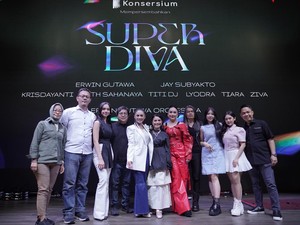Dua Generasi Emas Penyanyi Indonesia Nyatu di Konser Super Diva