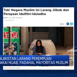 Tajikistan Larang Perempuan Pakai Hijab, Padahal Mayoritas Muslim
