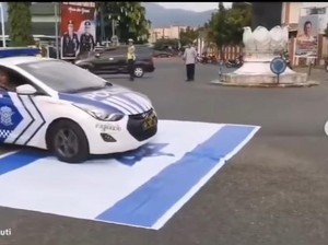 3 Fakta Mobil Polisi Lindas Bendera Israel di Banjarnegara