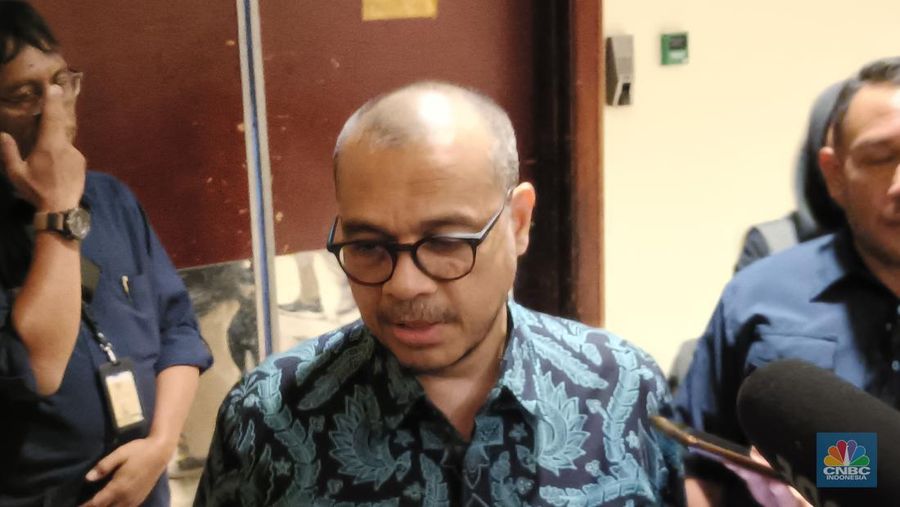 Wakil Menteri Kominfo Nezar Patria. (CNBC Indonesia/Novina Putri Bestari)