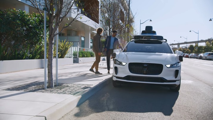 Waymo Autonomous Car adalah mobil tanpa pengemudi. (Tangkapan Layar Waymo)