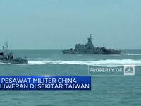 Video: 35 Pesawat Militer China Seliweran di Sekitar Taiwan