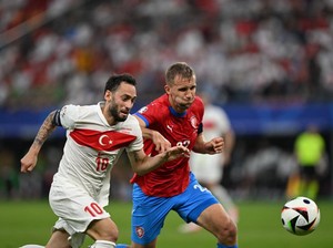 Euro 2024: Dramatis! Turki Kalahkan Ceko 2-1