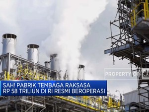 Video: Sah! Pabrik Tembaga Raksasa Rp58 Triliun di RI Resmi Beroperasi