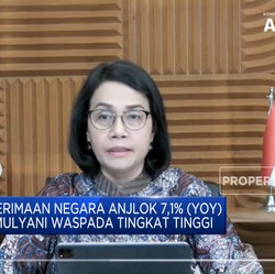 Video: Penerimaan Negara Anjlok 7,1% (yoy) Sri Mulyani Waspada